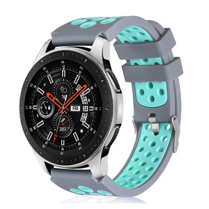 Cinturino in Silicone traspirante con foro rotondo per <span class=keywords><strong>Samsung</strong></span> S3 altamente trasparente e rinfrescante cinturino bicolore per <span class=keywords><strong>Samsung</strong></span> <span class=keywords><strong>S4</strong></span> - Product Image 5