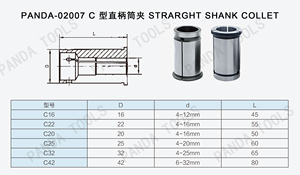 Dụng Cụ Chất Lượng Cao Collets Thẳng SC Collet Lò Xo Collet - Product Image 2
