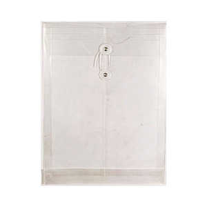 Sobre de Papel Kraft Tamaño Carta, Resistente y Seguro, Diseño Vertical con Lazo y Hilo, Embalaje Reciclable - Product Image 1