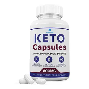 Dietary Supplement Keto Capsules BHB Fat Burner Hard Capsule Appetite Suppressant Vegan Capsules For Weight Management