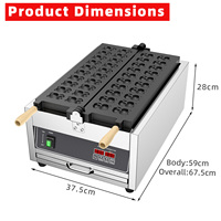 Gaufrier Électrique en Forme de Panda, Design Ours Mignon, 1 Plateau, Haute Productivité, 220V, Thermostat Réglable, Qualité Alimentaire