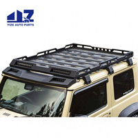 Porte-bagages de toit en aluminium pour voiture 2019-2024, rails de toit, boîte de transport, accessoires pour Jimny JB64/JB74