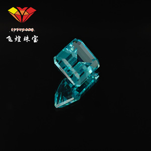 Gioielli Feihuang: Tormalina Coltivata Paraba 810mm, Taglio Ottagonale Rettangolare Lucidato, <span class=keywords><strong>Pietra</strong></span> Sciolta di Grado Premium; Vendita Diretta - Product Image 3