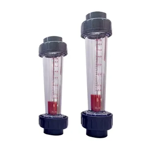 Plastic Inline Water Chemical Limit Switch Flow meter