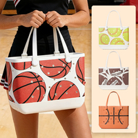 Sac de plage léger en EVA avec logo personnalisé, imperméable, imprimé, grande capacité, lavable, durable, pour la piscine, les voyages, l'extérieur, l'été