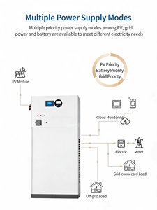 Fabricant de batteries au phosphate de fer et de lithium en Chine, batterie solaire murale pour la maison, 5 kWh, 10 kWh - Product Image 4