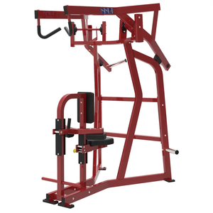 Equipo de entrenamiento deltoides espalda lateral <span class=keywords><strong>ejercicio</strong></span> elevar LAT pulldown y máquina de fila sentada - Product Image 2