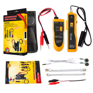 Metal Wire Pipe Underground <span class=keywords><strong>3</strong></span> Feet Deep CATV Coax Telephone Wire Tracker with Alligator Clip - Product Image 1