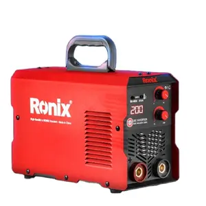 Ronix Rh-4604 65V 9.5 Kva 30-200Aポータブルガスレススティック2In1ミグ溶接機インバーターDcIgbtフラックスミグ溶接機
