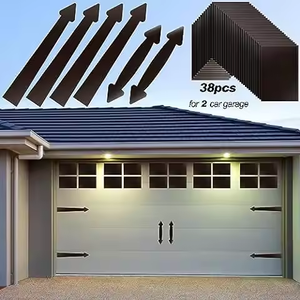 Vente en gros <span class=keywords><strong>de</strong></span> <span class=keywords><strong>porte</strong></span> <span class=keywords><strong>de</strong></span> <span class=keywords><strong>garage</strong></span> traditionnelle américaine 16x7 Panneau sandwich en acier lisse affleurant Design moderne Fini <span class=keywords><strong>Volet</strong></span> <span class=keywords><strong>roulant</strong></span> automatique - Product Image 5