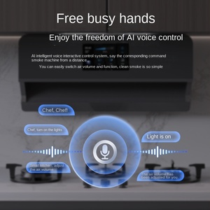 Hotte aspirante intelligente M10 à aspiration latérale avec débit d'air de 26 m³/min pour usage domestique en cuisine - Product Image 3