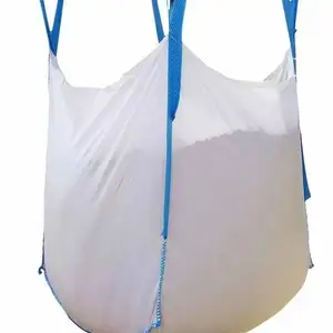 Duffle Top Flat Bottom fibc 100% pure pp ton bag jumbo bag with baffle