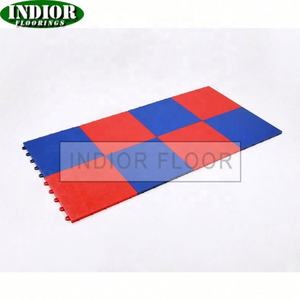 Revêtement de sol sportif <span class=keywords><strong>Gerflor</strong></span> Taraflex de style moderne pour l'extérieur, <span class=keywords><strong>carrelage</strong></span> de sol de basketball avec capacité de conception graphique - Product Image 5