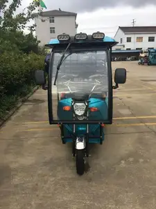 Tricycle électrique de passager, pouces, poinçon du Bangladesh, dosseret pour passager