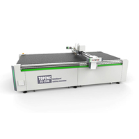 Placas de ángulos de cartón corrugado CE, Protector de borde de paleta de papel Kraft, máquinas de corte CNC digitales, cortadores de superficie plana