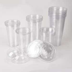 Vasos de Plástico para Bebidas y Jugos con Tapa, Vaso de Vino de Plástico de 16 oz, Vasos de Plástico de 12 oz, 14 oz, 32 oz con Tapa - Product Image 2