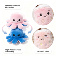 Cartone animato Super morbido delfino sigillo peluche ciondolo animale marino granchio portachiavi borsa ornamento compleanno consolatore sostenibile 18cm
