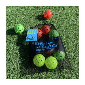 ลูกพิคเกิลบอลทำจากวัสดุ PE สามารถปรับแต่งได้ทุกสไตล์ใช้ได้กับการฝึกซ้อมในร่มกลางแจ้ง - Product Image 1