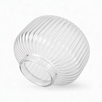 Abat-jour en verre pour luminaire d'intérieur, couleur personnalisable disponible, emballage en mousse antichoc pour une sécurité optimale pendant le transport