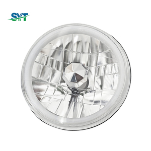 Faro LED Rotondo da 7 Pollici con Barra Luminosa LED DRL H4 per Jeep Wrangler, <span class=keywords><strong>Auto</strong></span> d'Epoca, Pickup - Product Image 4