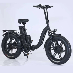 Bicicletta <span class=keywords><strong>Elettrica</strong></span> da Città <span class=keywords><strong>Pieghevole</strong></span> 750W 48V 15Ah in Lega di Alluminio, Cambio a 7 Velocità, Autonomia 80km, Ruote Grasse da 20 Pollici - Product Image 1