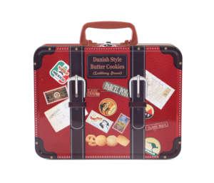 Biscuits au beurre danois certifiés directement de l'usine dans une boîte de poche Texture croustillante avec goût sucré Boîte emballée sans sucre de glucose - Product Image 3
