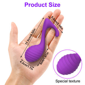 音符バイブレーターAPPコントロール小型でポータブルなAスポットおよびGスポットバイブレーターマッサージャー6コア機能大人の大人のおもちゃ - Product Image 4