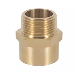 Raccord de tuyauterie à basse pression en laiton forgé OEM, coude réducteur à filetage femelle |   Fabricant de connecteurs en laiton poli en Inde - Product Image 1