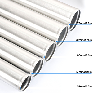 Tuyau d'<span class=keywords><strong>intercooler</strong></span> universel en aluminium 500 mm 51/57/63/70/76 mm, tube à 0/45/90/180 degrés pour <span class=keywords><strong>intercooler</strong></span> turbo à aspiration froide DIY - Product Image 2