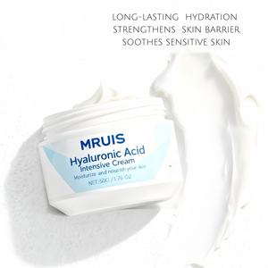 Crème de nuit pour le visage de haute qualité en gros, <span class=keywords><strong>acide</strong></span> <span class=keywords><strong>hyaluronique</strong></span>, collagène, vitamine E, 50 ml - Crème hydratante éclaircissante intensive pour le visage - Product Image 5