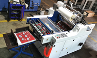 Machine de stratification à chaud à grande vitesse 40 m/min pour pressage Machine de stratification de papier thermique à alimentation automatique par feuilles