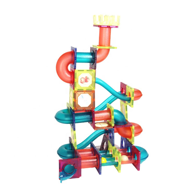 HUMAN MADE RUBBER COASTER 三色セット 108 Pieces DIY Magnetic Roller Coaster Toy - Fun & Education