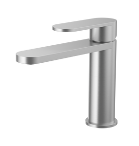Concealed Basin Faucet tap Flat Handle, Hidden Mount, <b>Brushed</b> Silver/Gun Grey/Champagne Gold, Contemporary Bathroom, OEM - Product Image 4