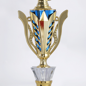 Premio de arte popular Taza de trofeo rojo Tazas Golden Toppers para juegos de reuniones anuales de la compañía de seguros y regalos de bienvenida AD11 - Product Image 3