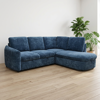 Ensemble de canapés et fauteuils de salon trois places au design européen, modèle Leader OEM