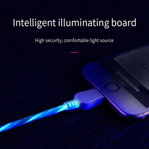chargeur câble <span class=keywords><strong>Usb</strong></span> led câble chargeur pour iPhone6/7/8/P/X/MAX/Samsung Lumineux <span class=keywords><strong>USB</strong></span> Câble d'éclairage - Product Image 3