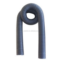 Tuyau d'incendie noir personnalisé PVC/caoutchouc/EPDM matériau néoprène et silicone flexible vide et service de coupe de tuyau d'air disponible