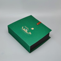 Cajas de Regalo Reutilizables Ecológicas con Forro de Esponja, Estilo Carpeta, Cierre Magnético, Grabado Personalizable, Bajo MOQ, Mejor Precio