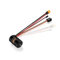 QuicRun Fusion SE 1800KV Motor Sensorik Tanpa Sikat Tahan Air dengan ESC 40A Terintegrasi 2-in-1 1/10 RC