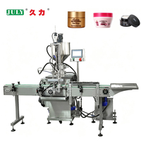 Machine de remplissage automatique haute vitesse à tête unique pour liquides et pâtes avec agitation et chauffage