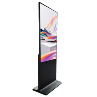Berdiri sendiri Lvd berdiri 55 ''kios dalam ruangan dengan RK3658 sebagai Digital Sigange Player