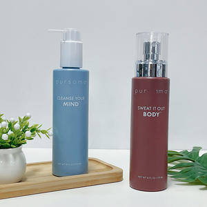 100ml 120ml 150ml 200ml 250ml Bouteilles en plastique cosmétiques à épaulement plat transparentes vides avec couvercle en or argenté <span class=keywords><strong>Bouteille</strong></span> de toner avec <span class=keywords><strong>bouchon</strong></span> - Product Image 3