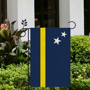 <span class=keywords><strong>Bandera</strong></span> de Curacao Material de lino de alta calidad para exteriores 12*18 pulgadas Más estilos para elegir - Product Image 3