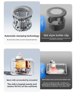 เครื่องชงน<span class=keywords><strong>ม</strong></span>เด็กอัตโนมัติ Babytop OEM แบบสองในหนึ่ง พร้อ<span class=keywords><strong>ม</strong></span>ฟังก์ชั่นอุ่นน<span class=keywords><strong>ม</strong></span>และผสมผงนมอัตโนมัติ ควบคุมอุณหภู<span class=keywords><strong>ม</strong></span>ิคงที่ - Product Image 5