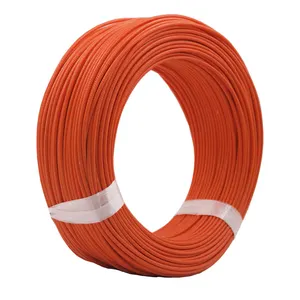 UL3122 Silicone Fiber Braided Wire 16-26AWG Tinned Copper High Temperature 300V Resistant Flexible Industrial Cable Power Cables