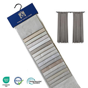 Tissu de rideau <span class=keywords><strong>occultant</strong></span> jacquard avec revêtement ignifuge pour la maison et les hôtels de luxe - Product Image 3