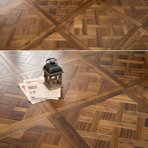 Modern tasarım gerçek ceviz ahşap parke döşeme iyi fiyat tıklayın kurulum mühendislik kakma sanat kapalı oturma odası için - Product Image 3