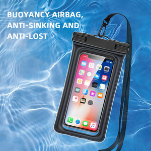 Nhà máy tùy chỉnh TPU điện thoại di động Trường hợp IPX8 nổi điện thoại không thấm nước Pouch điện thoại di động Túi khô - Product Image 4