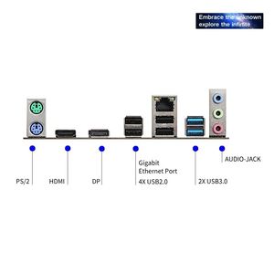 Yepyeni m-atx masaüstü bilgisayar kiti Set B760 anakart Intel Core I5 12400 NVMe M2 ARGB aydınlatma çift B760 anakart destekler - Product Image 5