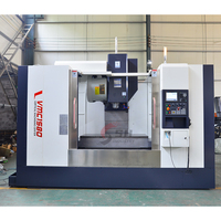Vente directe usine – Centre d'usinage vertical CNC robuste VMC 1580 4 axes avec commande Fanuc et broche BT40 simple